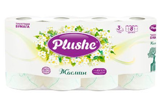 Бумага туалетная Plushe Deluxe Light 