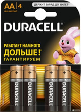 Батарейка Duracell  LR06 (12/48) пальч. алкалин.