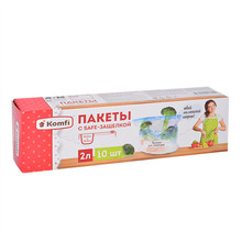 Пакет c sate-защелкой 2л. L(10шт) Комфи1/25